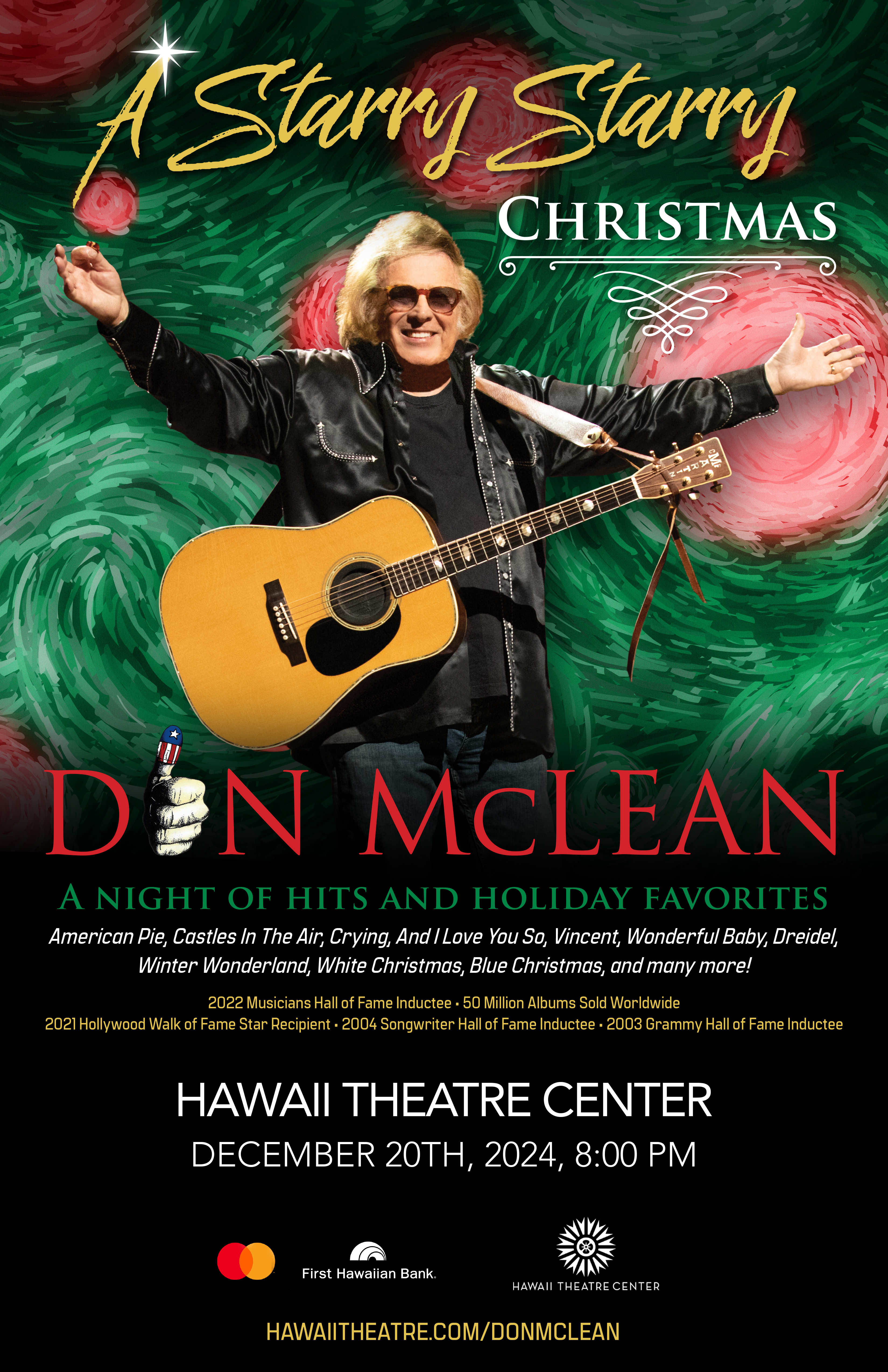 DonMcLean_11x17_StarryNight_CHRISTMAS_Poster
